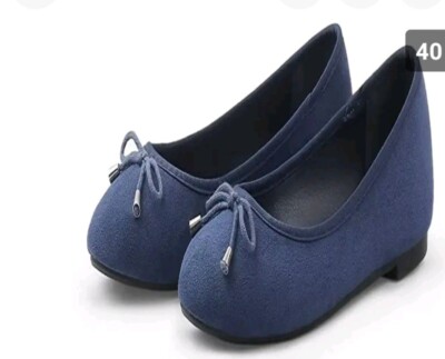 MUSSHOE Ballet Flats for Women Comfortable Women Shoes. Navy. Sz 8 NIP. No box.