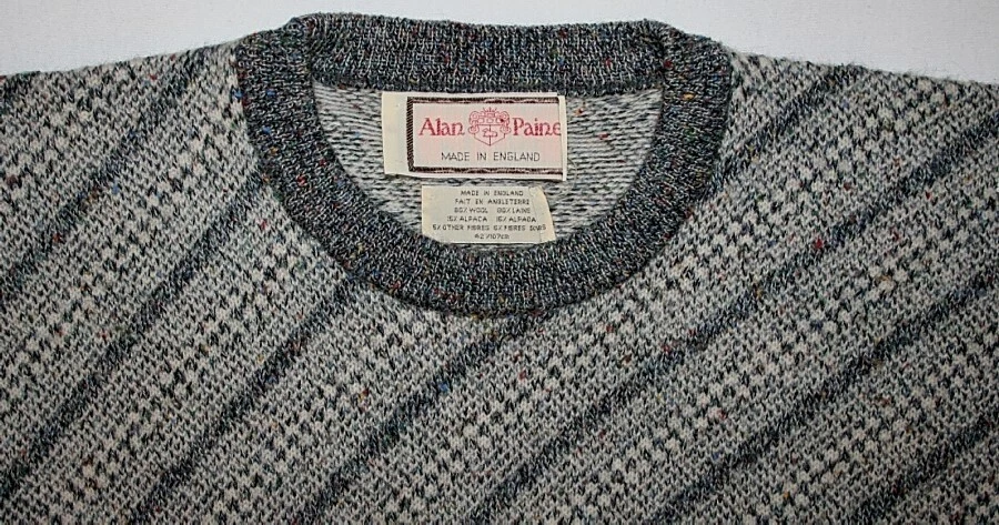 Alan paine deals sweaters usa