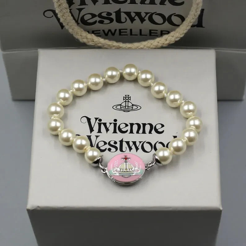 Vivienne Westwood Nana Loelia pearl pink Saturn Magnetic