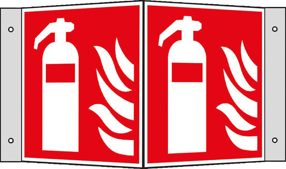 Thumbnail - Format Brandschutzschild Alu Feuerlöscher Wi.150x150