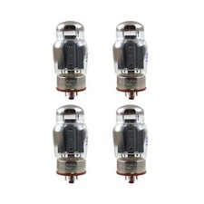 Quad of Tung-Sol 6550 New Production Power Vacuum Tube