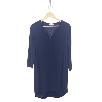 Sandro Paris Blue Dress Size 12