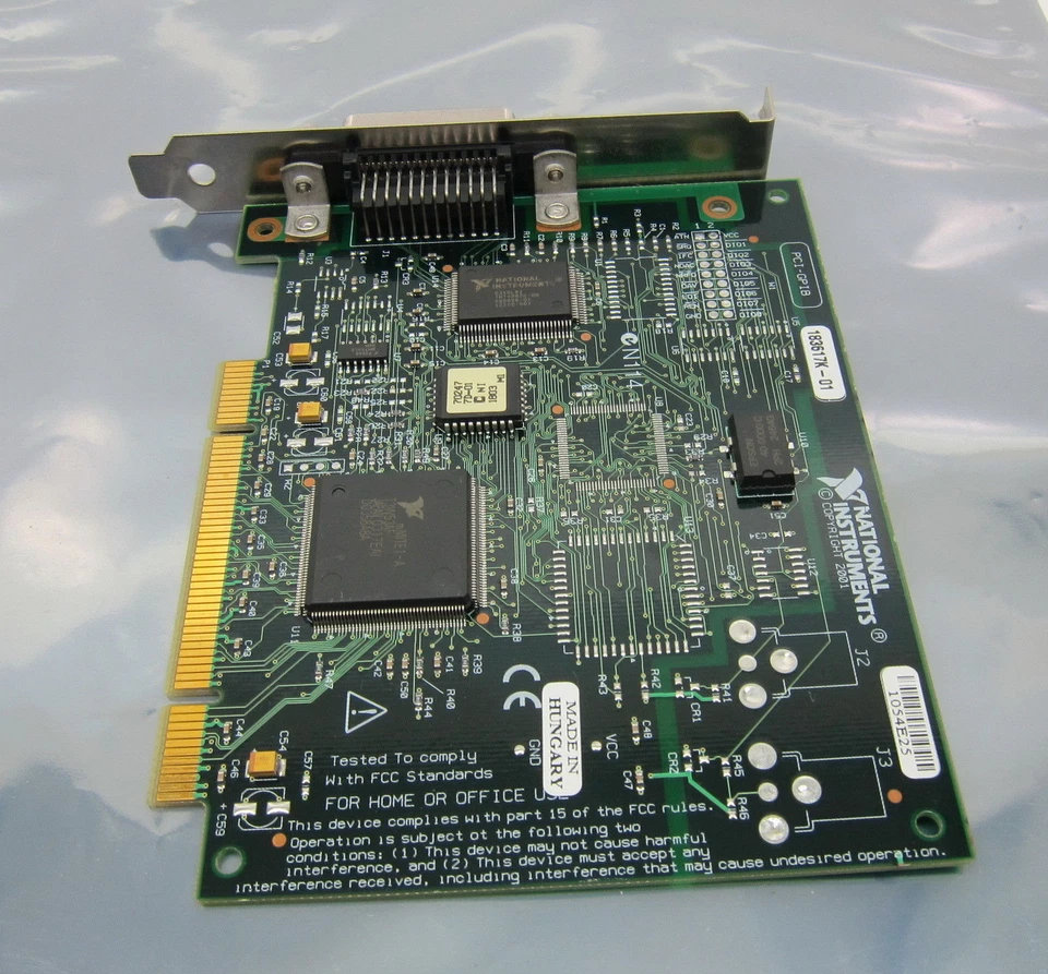 NI National Instruments NI PCI-GPIB IEEE 488.2 Interface Adapter Card 183617K 01 - Image 4 of 4