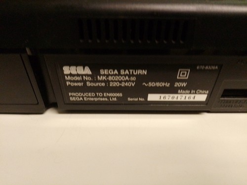 Sega Saturn Video Game Console Boxed , Retro Bundle , Sega - Picture 7 of 8