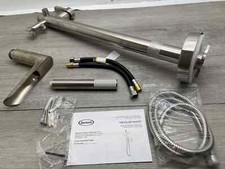 Jacuzzi PT638 Karina Floor Mounted Tub Filler - Nickel