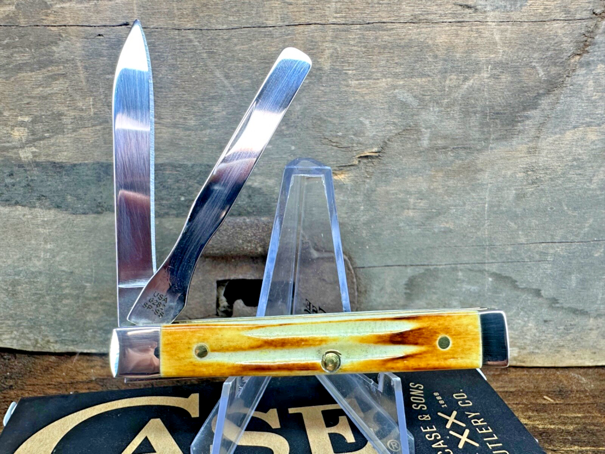 Case XX Baby Doc Campfire 2025 21797 Burnt Natural Bone Second Cut