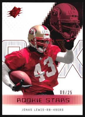 2000 SPx JONAS LEWIS RED Rookie /25 #111 Rare
