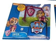 Paw Patrol Zuma,  Skye Pull Back Pup Lot Of 2 New