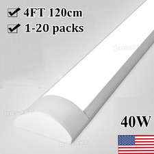 4FT LED SHOP LIGHT 6500K Daylight Fixture 40W LED Ceiling Lights Garage Lamp