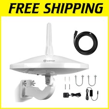 Dual Omni-Directional Outdoor TV Antenna - 4G LTE Filter