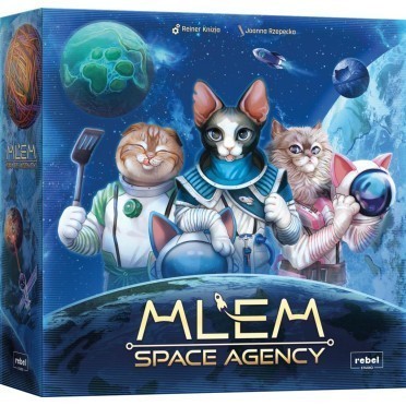 Jeu de société MLEM : Space Agency, l'aventure spatiale familiale en carton rigide