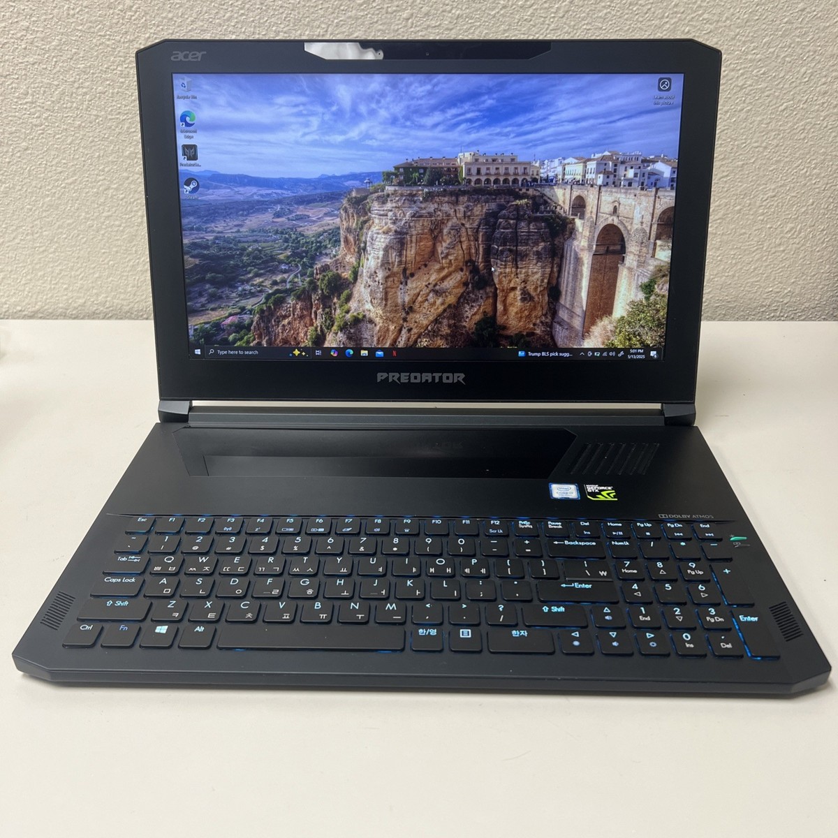 Core I7 Triton Predator Acer Predator Triton 500 PT515-52-71K5