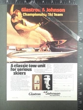 1982 ADVERTISEMENT for Glastron Carlson water Ski Machine 20 boat