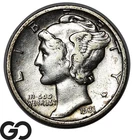 1931-S Mercury Dime