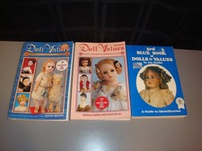 Doll Guide 3 Book Lot Doll Values 5th 8th Edition 3rd Blue Book Collectible