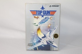 Top Gun NES Nintendo Complete CIB! Very Good Condition! RARE 5 SCREW! NICE!