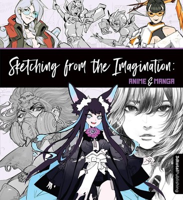 Sketching from the Imagination: Anime & Manga by 3dtotal Publishing (English) Pa