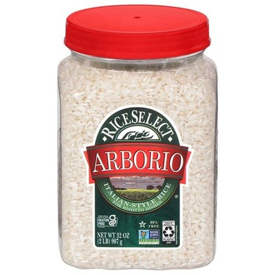 Arborio Rice for Risotto Italian-Style Premium Rice in 2 lb Jar