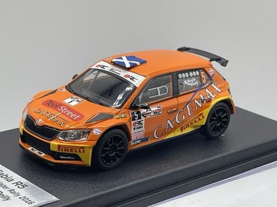 1/43 JFE MODELS SKODA FABIA R5 ULSTER RALLY 2016 DAVID DREHGESTELL / JAMES O'REILLY