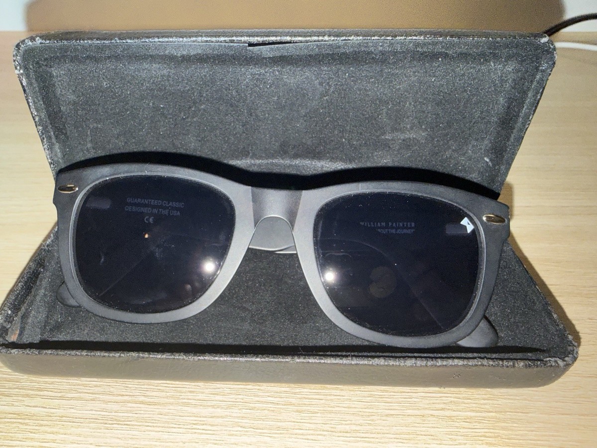William Painter Black Sunglasses