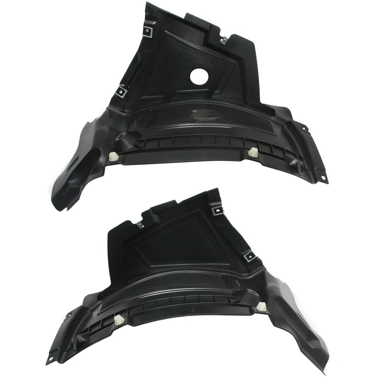 Pair Front Fender Liners – Fits 2012-2016 Audi A6 & A6 Quattro (AU1249132 / AU1248132, Left+Right)