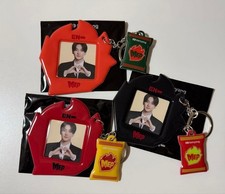 ENHYPEN Jungwon Keychain MEP 3-color set Red Orange Black