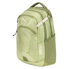 PUMA Backpack Laptop Water Bottle Storage Green Lightweight Everyday Pack
