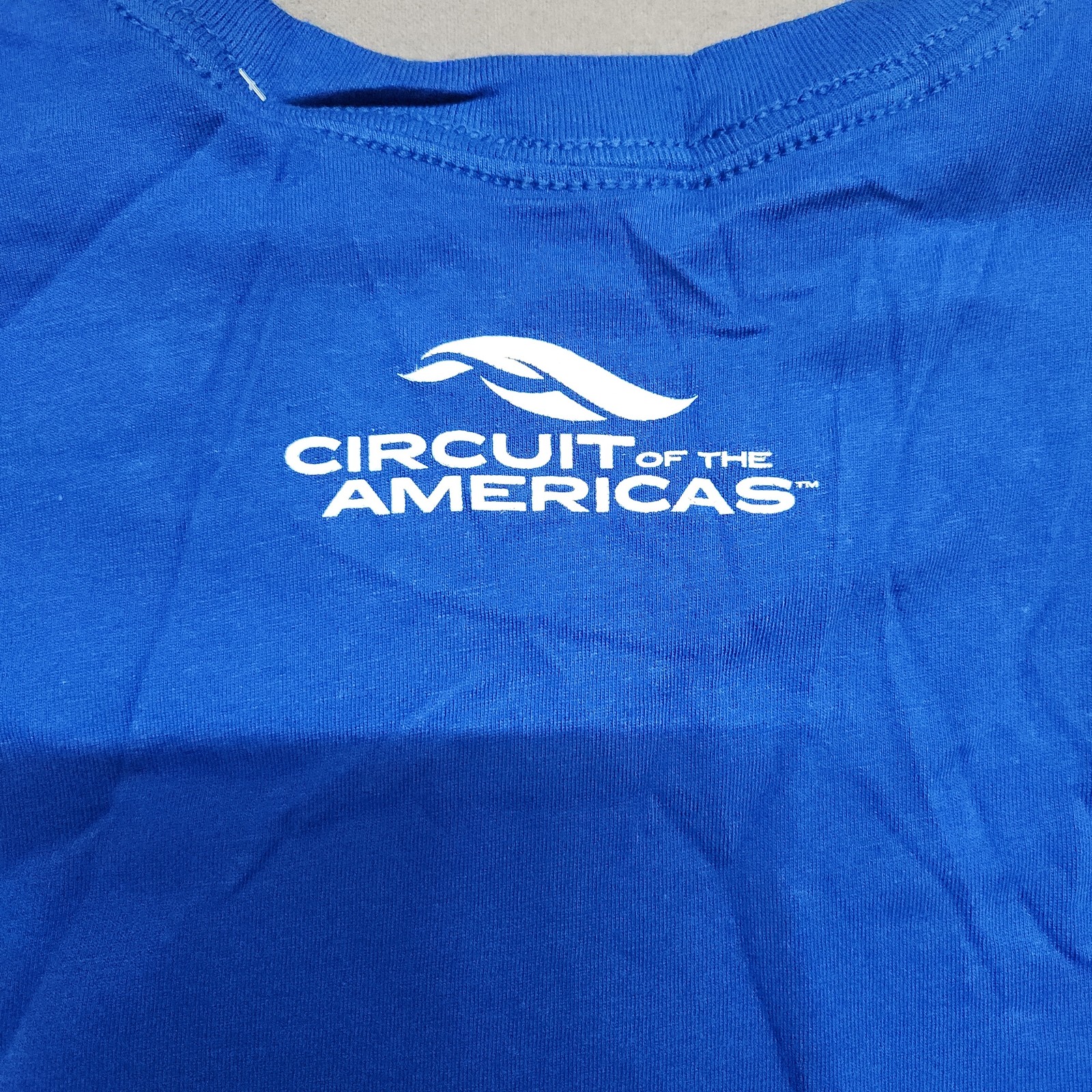 Circuit Of The Americas Ek Helmet Tee XL Men’s Royal Blue Cavallino Group image 5