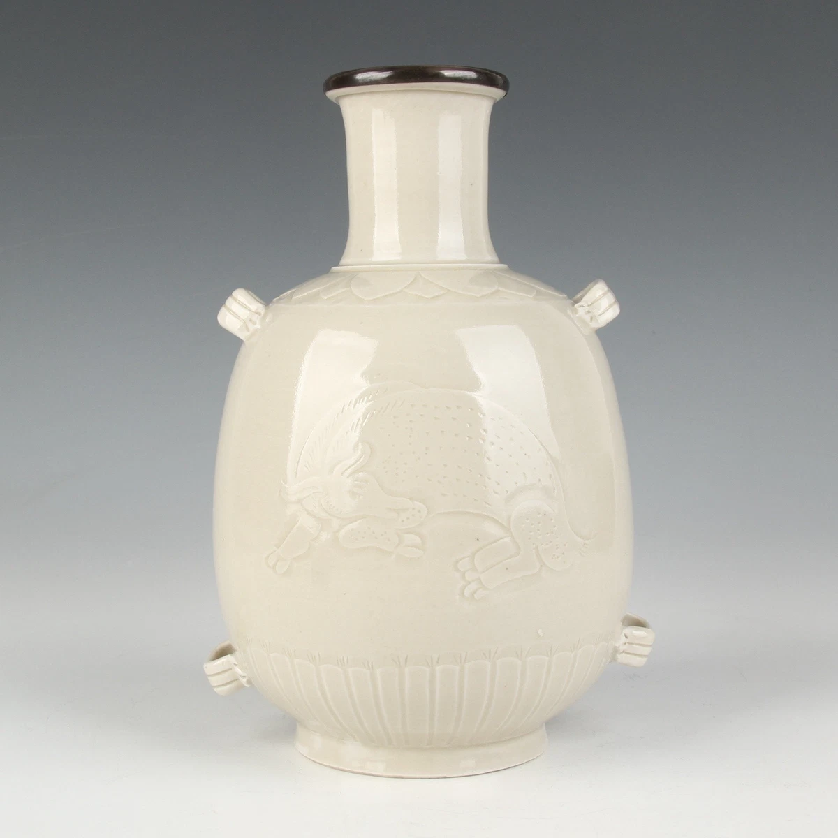 白色中国古董花瓶| eBay