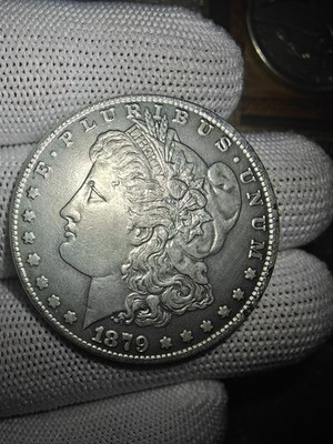 1879 CC Morgan Carson City High Grade AU Sharp Detail Item