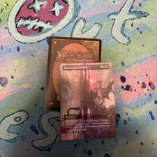 Torment Of Hailfire Full Art Foil Mtg Play Test Card