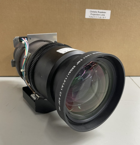 Christie 118-1200112 - 1.5-2.1:1 0.95" SXGA+/1.4-1.8:1 CT HD Projector Zoom Lens