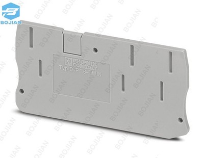 10pcs  3211508 PHOENIX CONTACT ，D-PT 6-TWIN - End cover 