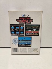 Operation Wolf Nintendo NES Completo en Caja CIB