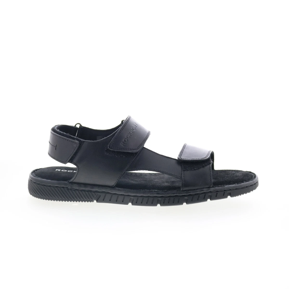 NWT ROCKPORT Mens Black Comfort Hayes Round Toe Slip On  display picture 2