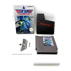Top Gun The Second Mission Nintendo NES COMPLET CIB PAL B FRA