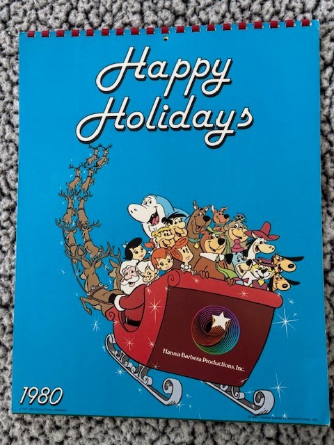 Hanna Barbera 1980 Employees Only Calendar - All The Iconic Characters! - NM!!!