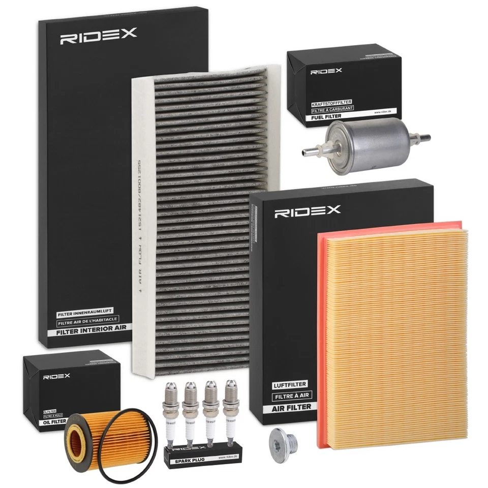 RIDEX Inspektionspaket Filterset für OPEL Corsa C Schrägheck (X01)