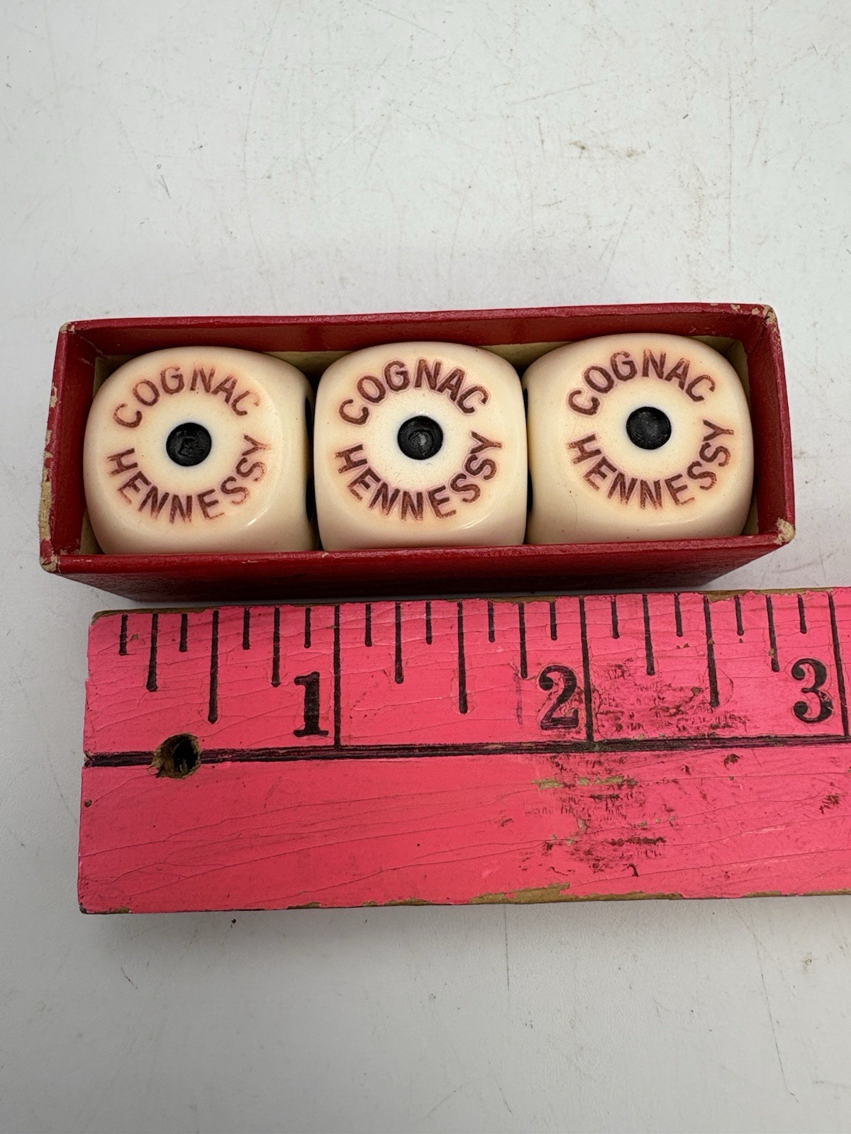 Hennessy Cognac Dice Game With Box Three Dice Game #2