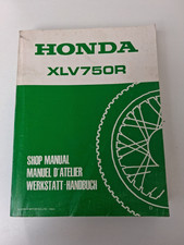Honda XLV750R Manuale Officina Manuale Riparazione Shop Manual 1983