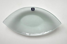 LEONARDO Schale oval Glas milchig, ca. 15 x 28 cm, unbenutzt!