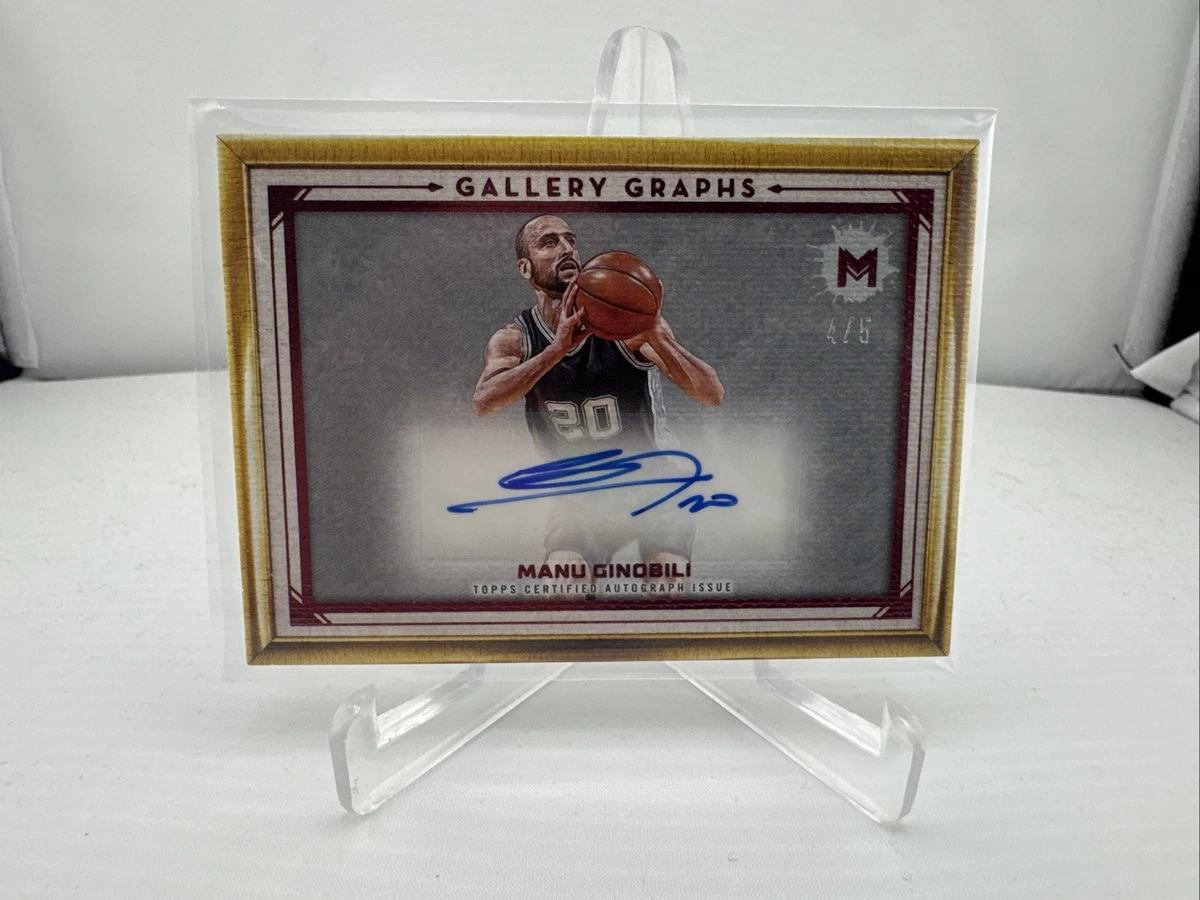 Manu Ginobili San Antonio Spurs Basketball Sports Trading Cards