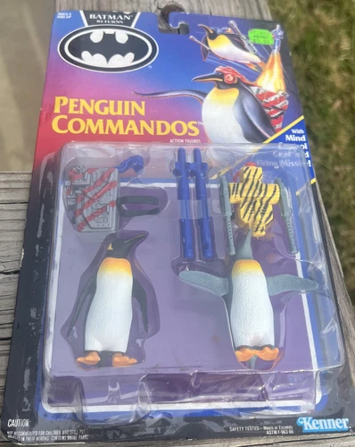 DC Batman Returns Penguin Commandos Figures 1991 Kenner new on card