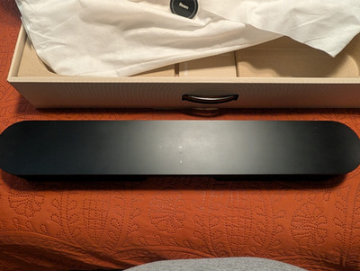 Sonos Beam Gen 1 Compact Smart Soundbar Black Tested Working Excellent