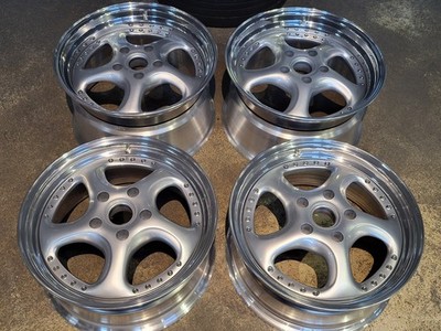 18'' RH Artec 3-teilig P 8x18 + 10x18 Porsche 964 schmale Karosserie