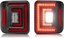 Smoked Tail Lights Jeep Wrangler JL 2018-2025 Flush