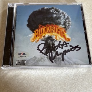 Busta Rhymes Blockbusta CD & Signed Autographed CD Cover Book PSA/DNA Auto