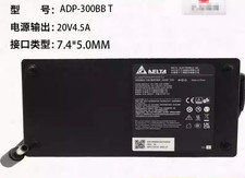 Delta ADP-300BB T 20V 15A 7.4 5.0 AC Adapter Power Supply Charger
