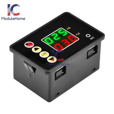 DC12V 24V Digital Timing Smart Trigger Cycle Timer Delay Relay Cycler Switch