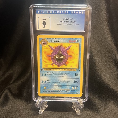 Cloyster (1st Edition) graded CGC 9 for sale on eBay